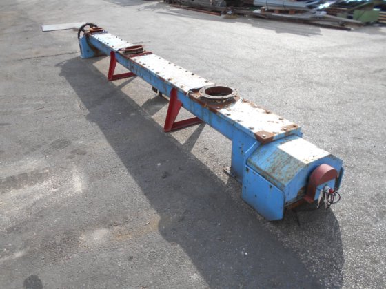 螺旋输送机，螺旋喂料机，带料槽 #4169