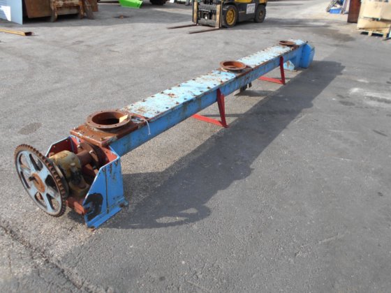 螺旋输送机，螺旋喂料机，带料槽 #4169