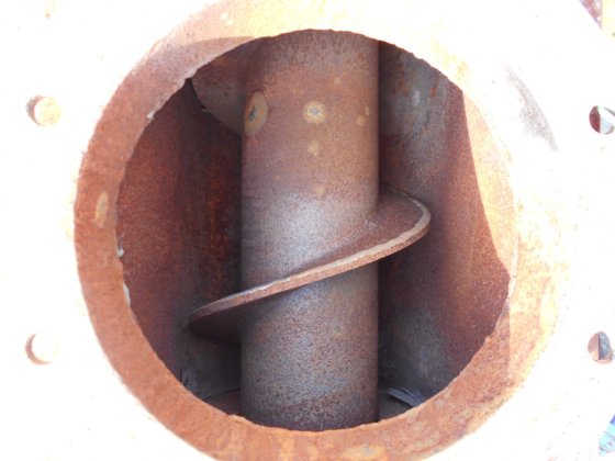 螺旋输送机，螺旋喂料机，带料槽 #4169