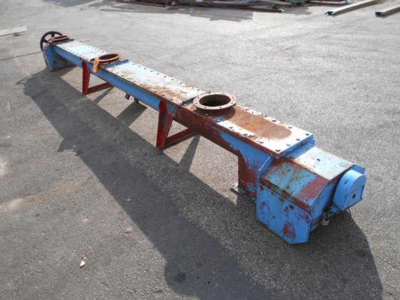 螺旋输送机，螺旋喂料机，带料槽 #4170