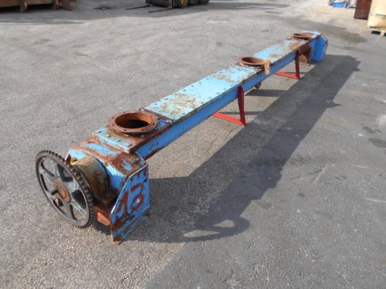 螺旋输送机，螺旋喂料机，带料槽 #4170