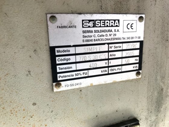 2006 SERRA SIMPLE #4783