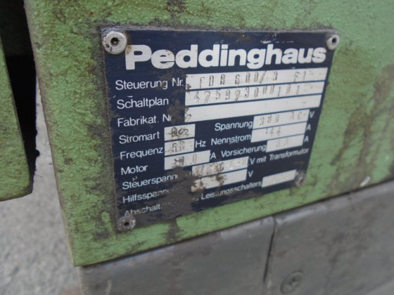 钢板钻孔和火焰切割机 FDB 600, #5801