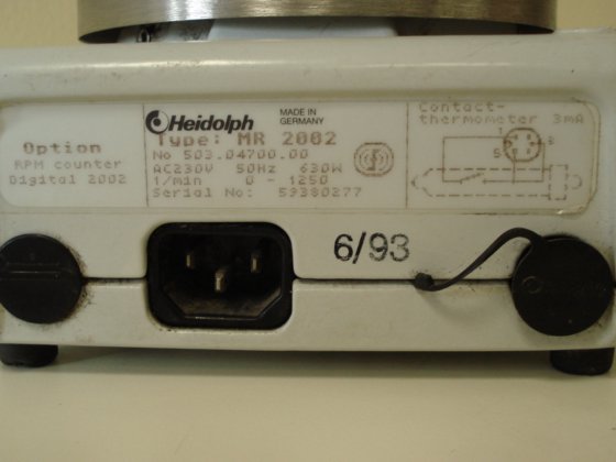 Heidolph MR 2002 #5978