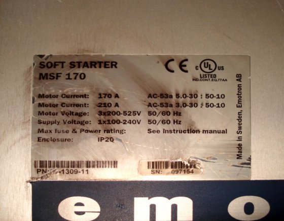 Emotron MSF 170 #5981