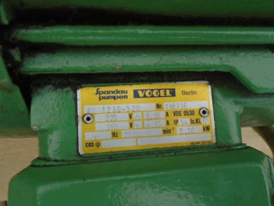 スパンダウ・ポンプ ヴォーゲル・ベルリン PS1230-320 #6052