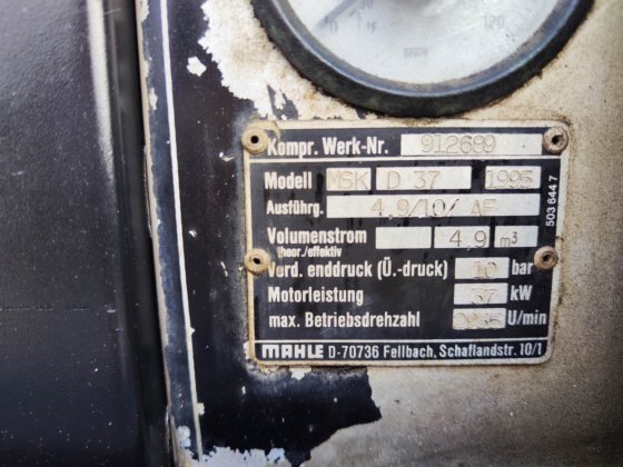 1995 马勒 MSK D37 #6148