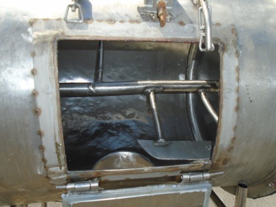 不锈钢搅拌罐，二手食品 #6256