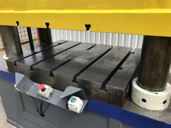 油圧プレス、4コラムプレス、アイテル100T #6388