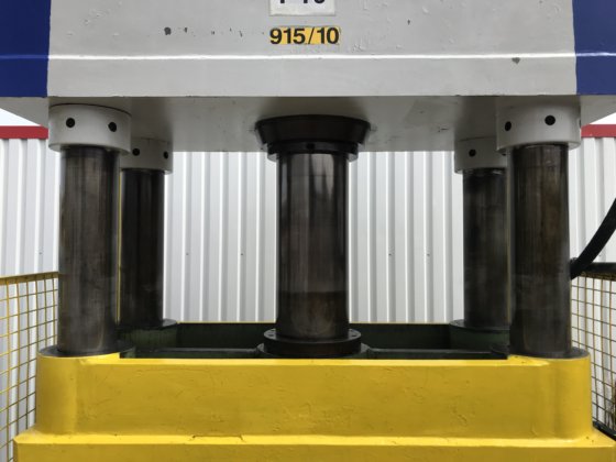 油圧プレス、4コラムプレス、アイテル100T #6388