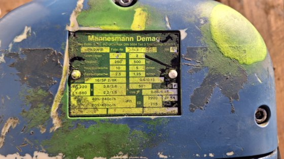 デマグ 500 kg #6540