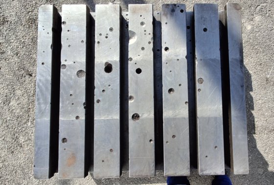 Tスロット組立テーブル、Tスロットテーブル、Tスロット溶接テーブル #6586