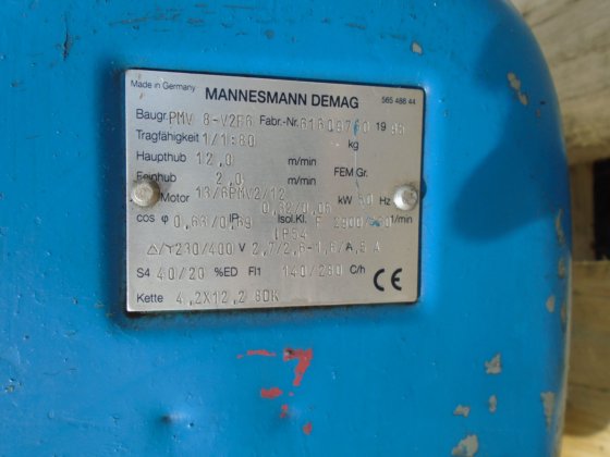 立柱起重机、悬臂起重机、80 千克起重机 #6631