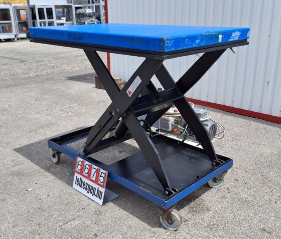 剪叉式升降机，剪叉式升降台，液压升降台 1000 公斤 #6675