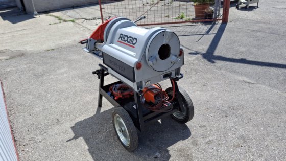 Ridgid 1224 穿线机，螺纹铣刀 #6682