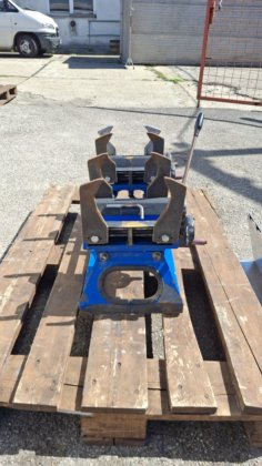 可動式溶接台 MP 75、PE 溶接台、PE パイプクランプ、ソケット融接機