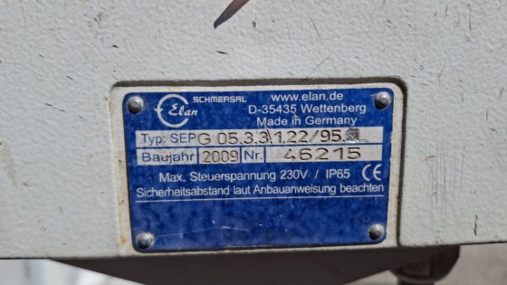 八月。鲁尔曼机械制造有限公司两合公司 E100R #6740