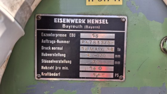铁厂亨塞尔 EBU 15 #6788