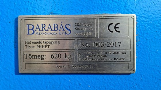 液压动力单元，350 巴 #6887