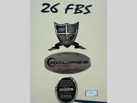 2012 Eclipse Evolution 26FBS