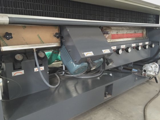 control PLC vidrio vertical borde
