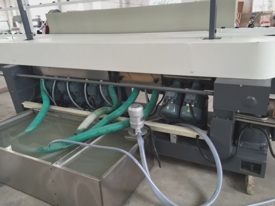 control PLC vidrio vertical borde