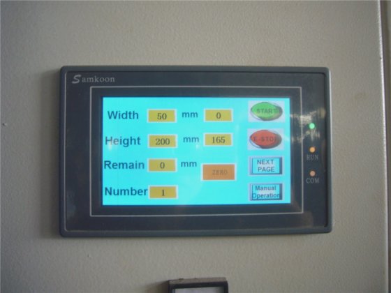 Vidrio arenado Máquina automática vertical