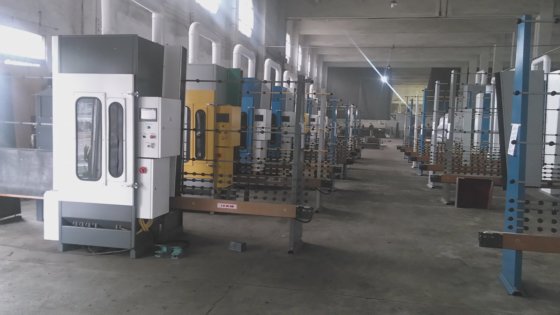 Máquina de chorro de arena