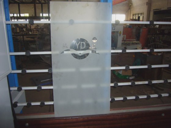 Automatic Glass Sandblasting Machine