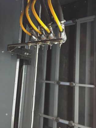 Vidrio de tipo vertical máquina