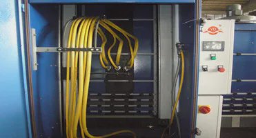 control PLC Multi-Guns máquina de