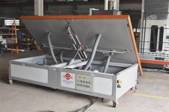 Yd-Ict Series Easy Operation Inclined Glass Cutting Table Air Float ...