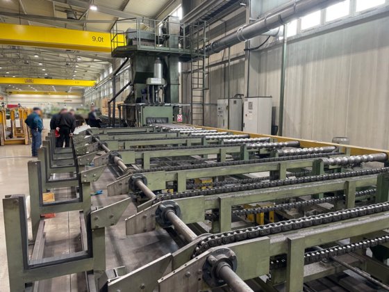 2017 Multi-Bar Shot Blasting Line