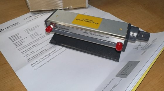 Keysight 8495D Manual Attenuator, 26.5