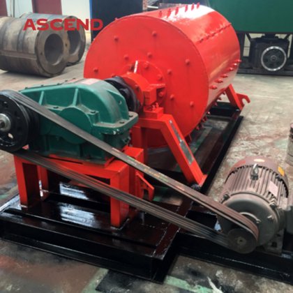 小さいボール ミルの金の水星のアマルガメーターのバレル