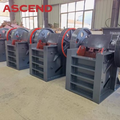 鉱業 銅金鉄鉱石 ジョークラッシャー破砕ライン