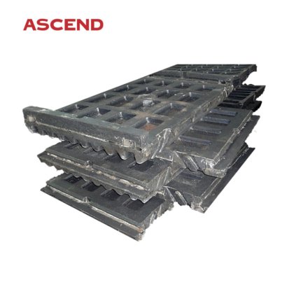 石造りの顎粉砕機の予備品の顎の版