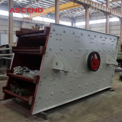 砂利の骨材の振動スクリーン機械