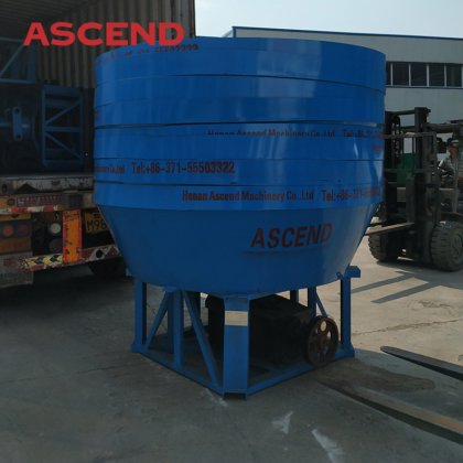 金鉱石粉砕ウェットパンミルマシン