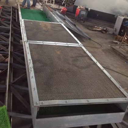 沖積のプレーヤーの金の洗浄の植物の濃縮物の水門箱