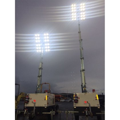 Mobile LED Light Towers