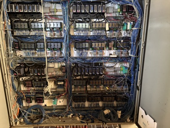 2 Door Mild Steel Electrical Panel with Foxboro Input and Output ...