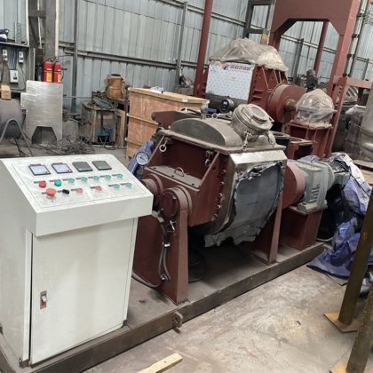 PLC Control Doble Sigma Mixer