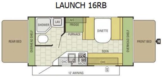 2016 Starcraft Launch 16RB