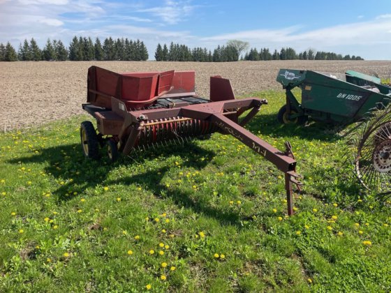 New Holland 144 in West Perth, Ontario, Canada