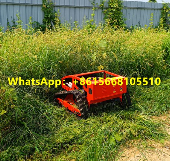 Agricultural and forestry equipment Crawler robot lawn mower self