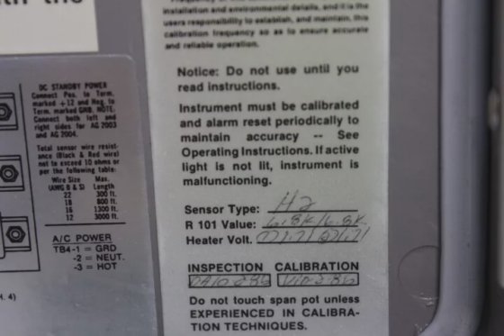 International Sensor Tech. Mod: AG2002