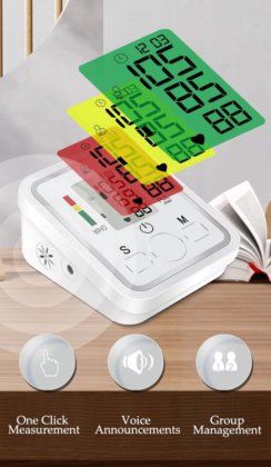 智能保健电子数字血压计