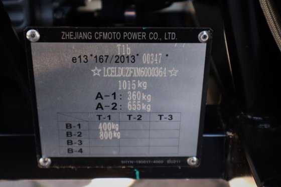 2021 cfmoto uforce600