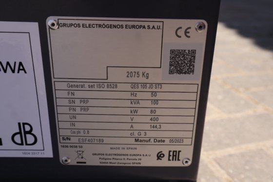 2023 アトラスコプコ QES 105 JD